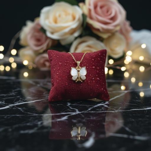 Kinetic Wings Pendant Chain - Gold